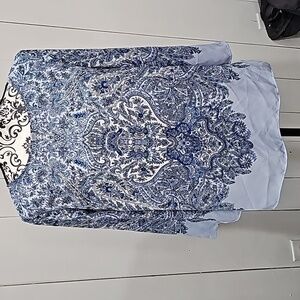 Blue Blouse Long Sleeve